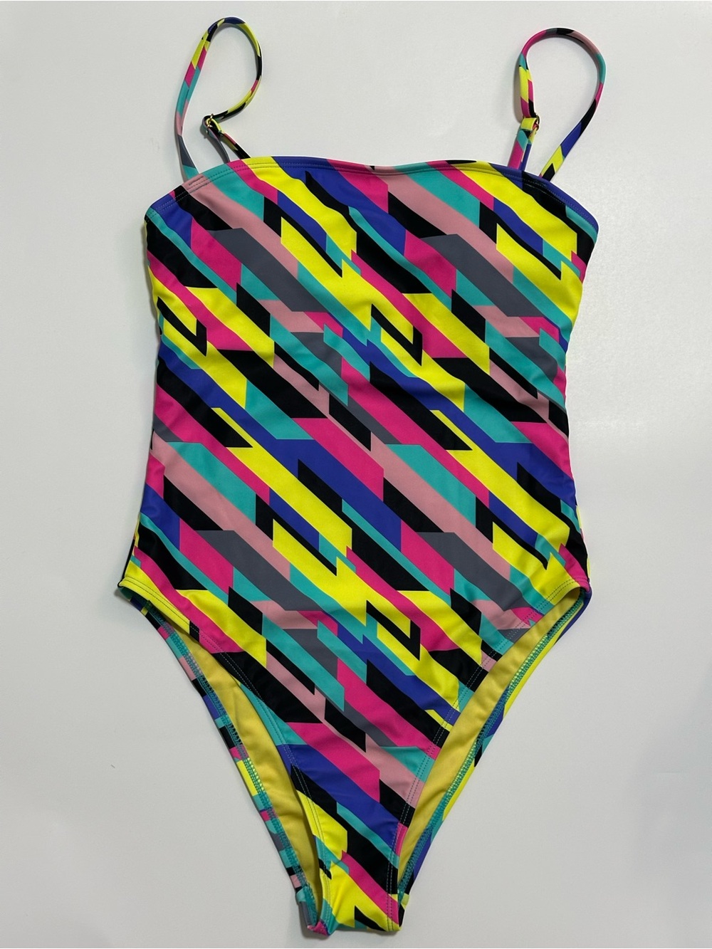 RELLECIGA Luxury One-Piece - Art Print - Gold Detail - Size S